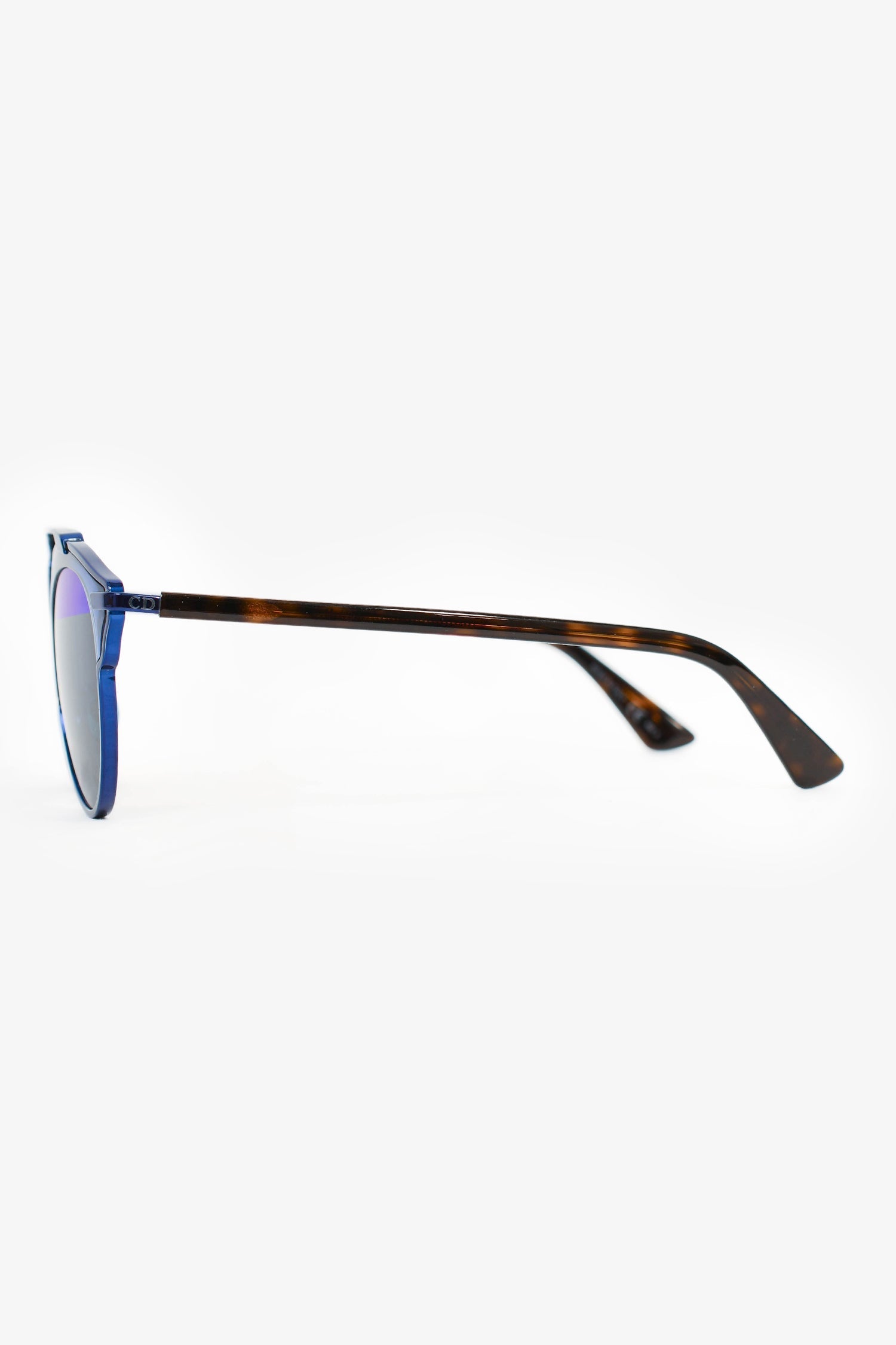 Christian D1OR Blue 'D1ORSoReal' Aviator Sunglasses