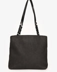 Christian D1OR 2001 Grey Denim Maris Pearl Tote