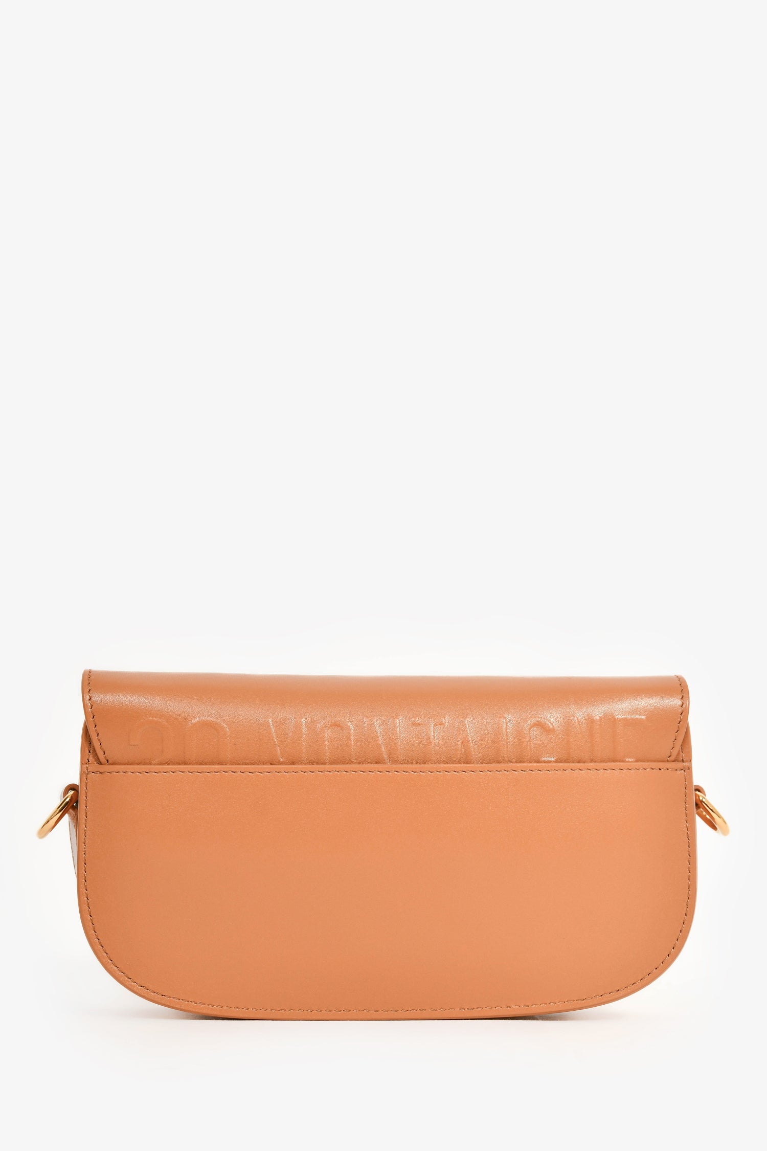 Christian D1OR Brown Leather East West 'Bobby' Bag