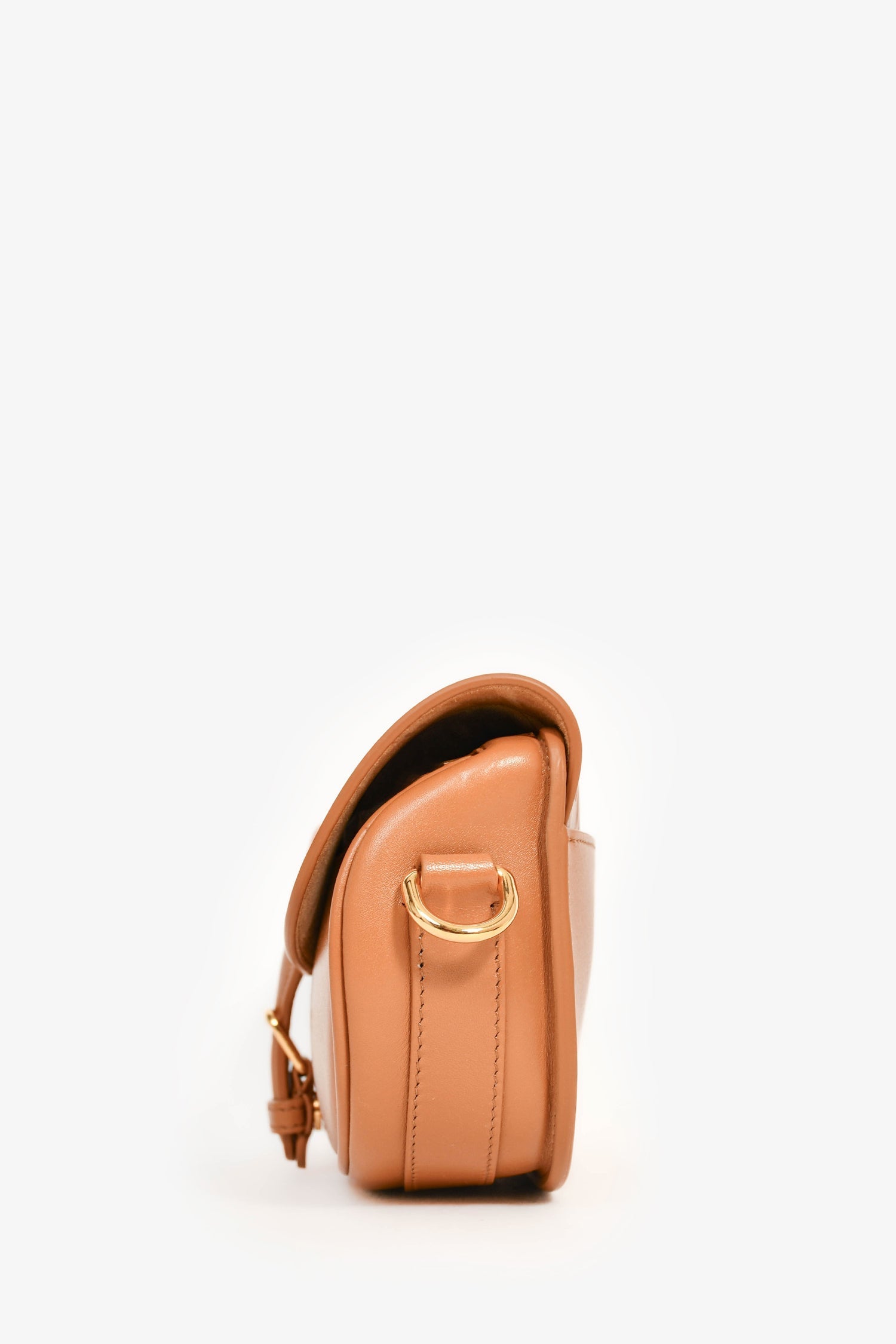 Christian D1OR Brown Leather East West 'Bobby' Bag