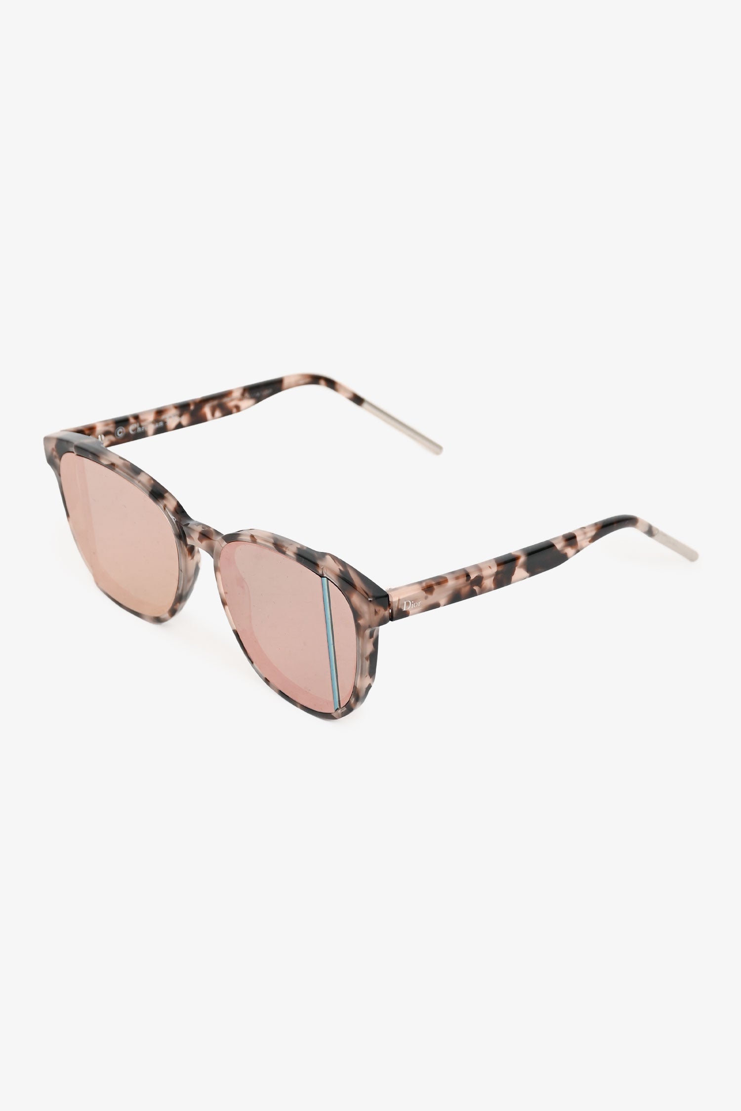 Christian D1OR Brown Tortoiseshell D1OR Step Sunglasses