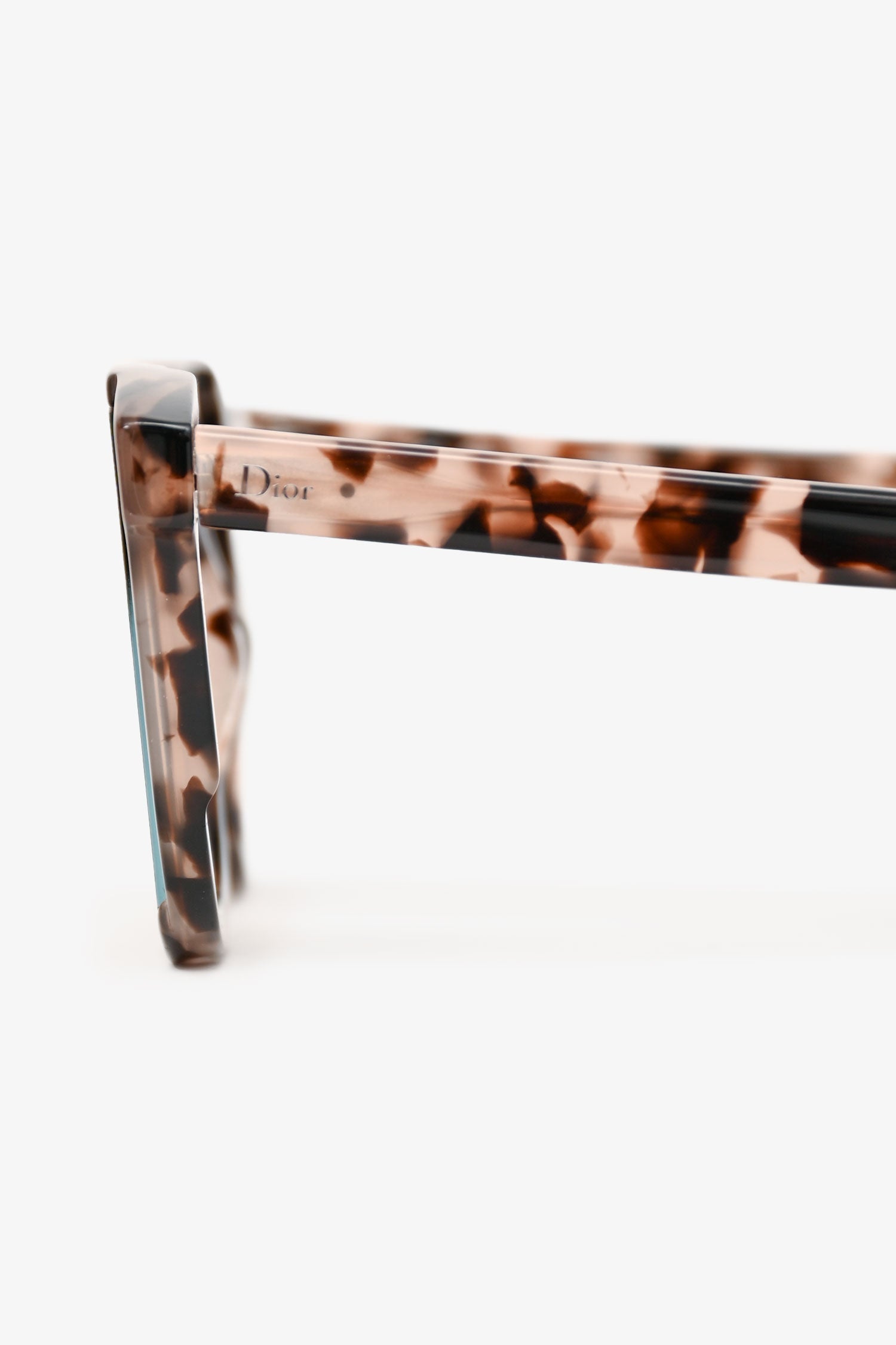Christian D1OR Brown Tortoiseshell D1OR Step Sunglasses