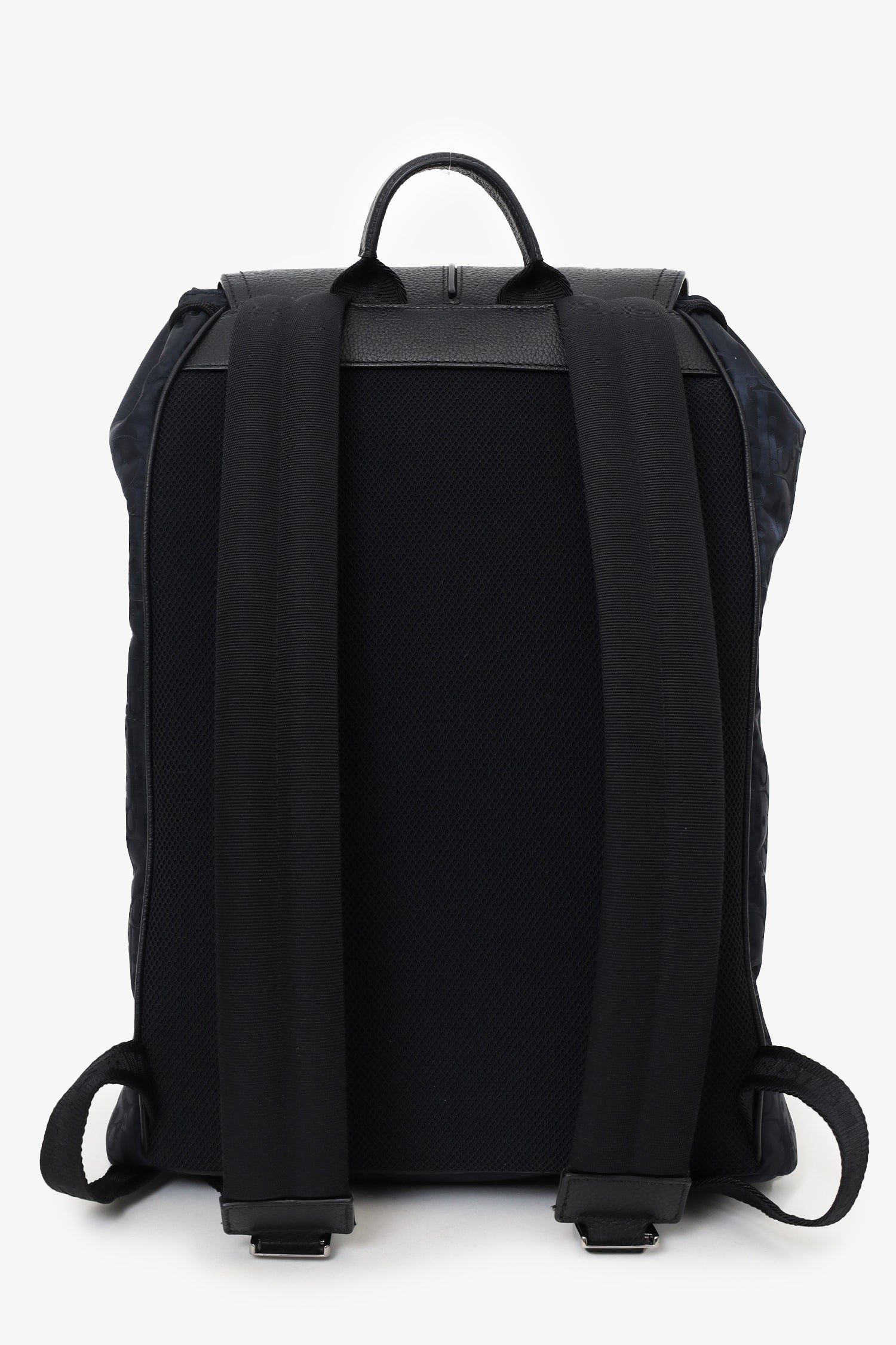 Christian D1OR 2022 Navy/Black Leather/Nylon Motion Oblique Backpack
