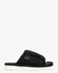 Christian D1OR Black Oblique Jacquard 'Alpha' Sandals Size 38