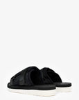 Christian D1OR Black Oblique Jacquard 'Alpha' Sandals Size 38