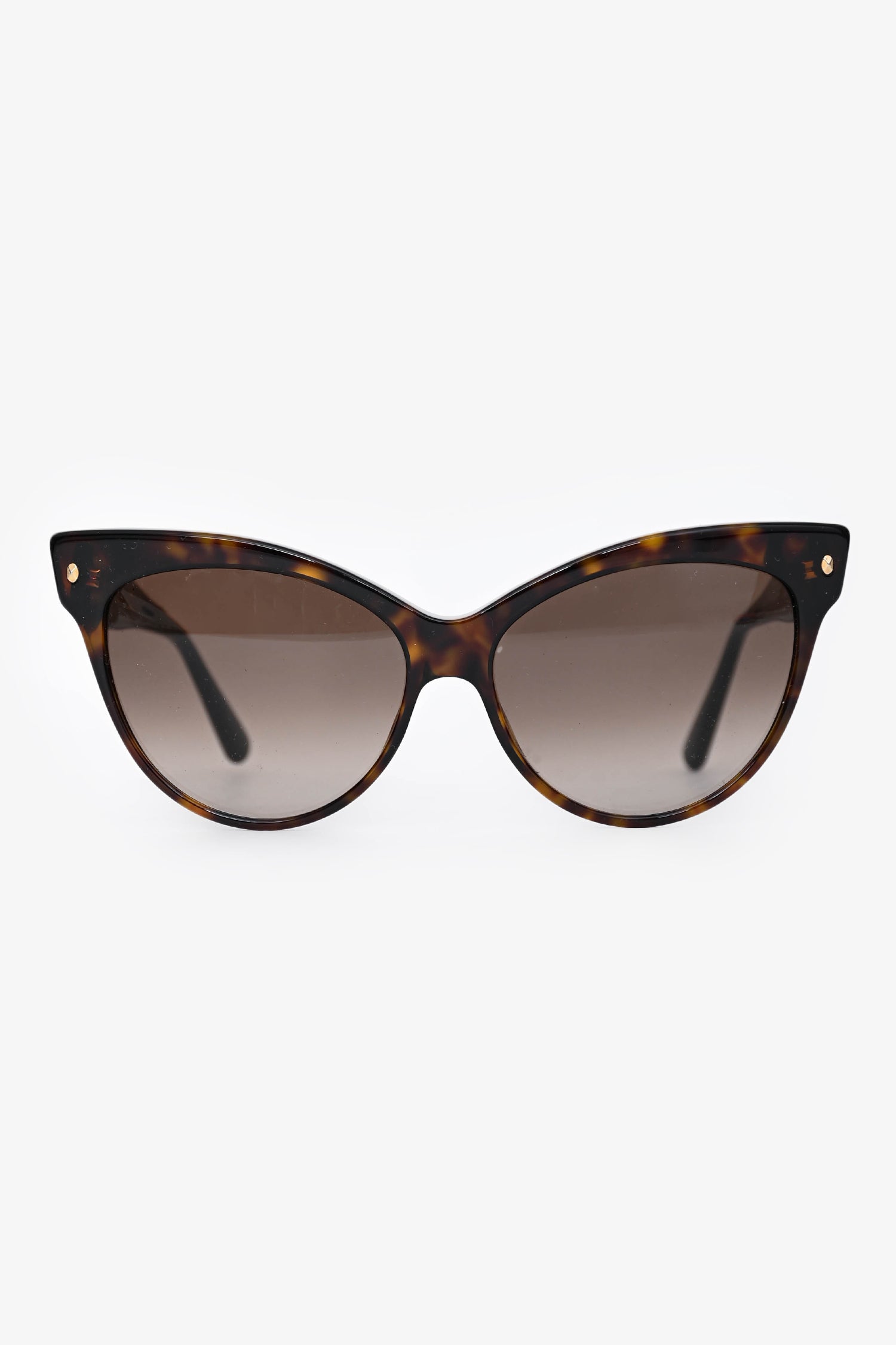 Christian D1OR Brown Cat Eye Sunglasses