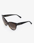 Christian D1OR Brown Cat Eye Sunglasses