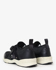 Christian D1OR Black/White Buckle Detail Sneakers Size 44 Mens