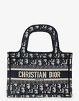 Christian D1OR 2019 Navy Oblique Mini Book Tote