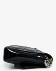 Christian D1OR Black Patent Leather 'Miss D1OR' Crossbody Bag