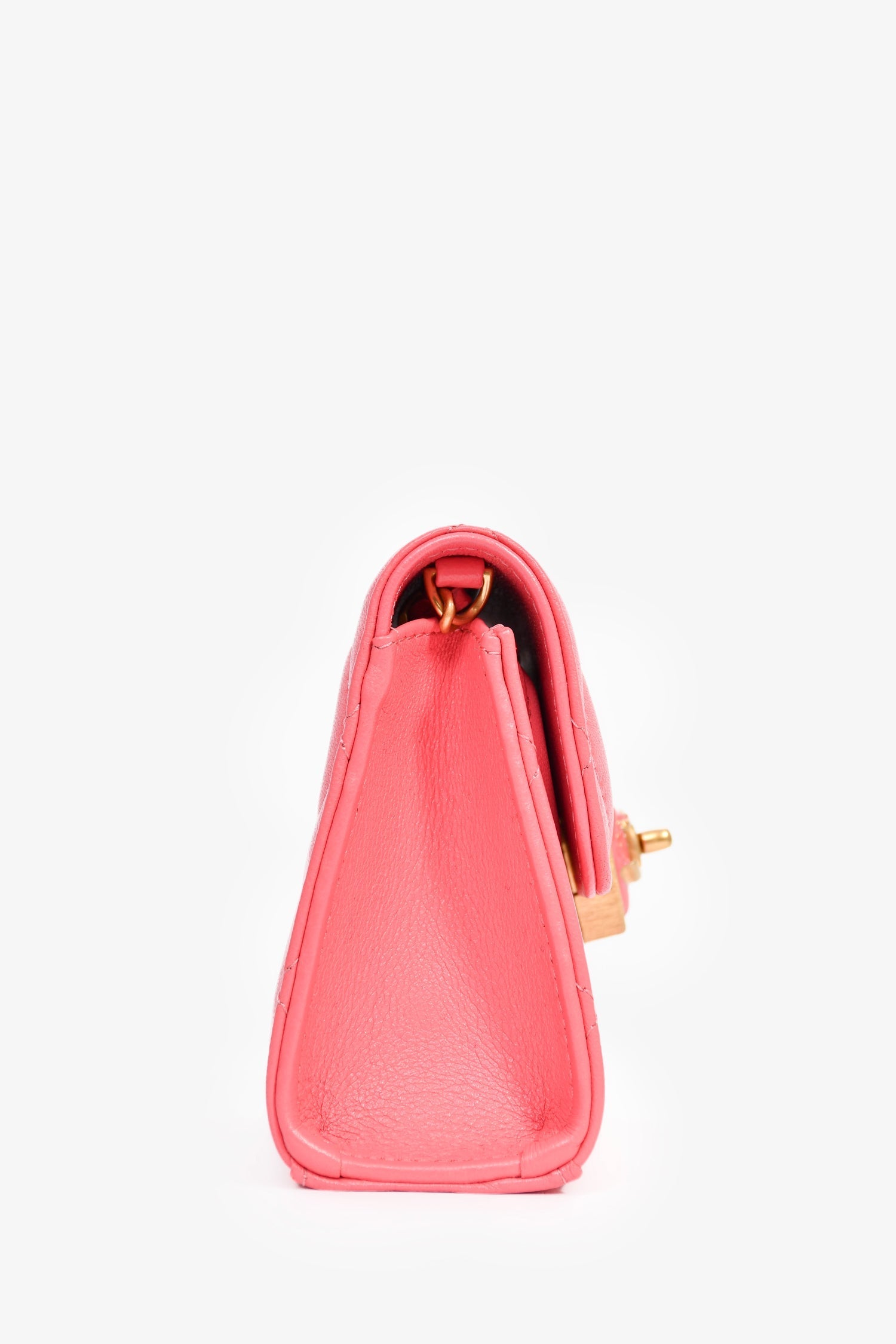 2022+ CH™ Pink Mini Coco Love Flap Bag