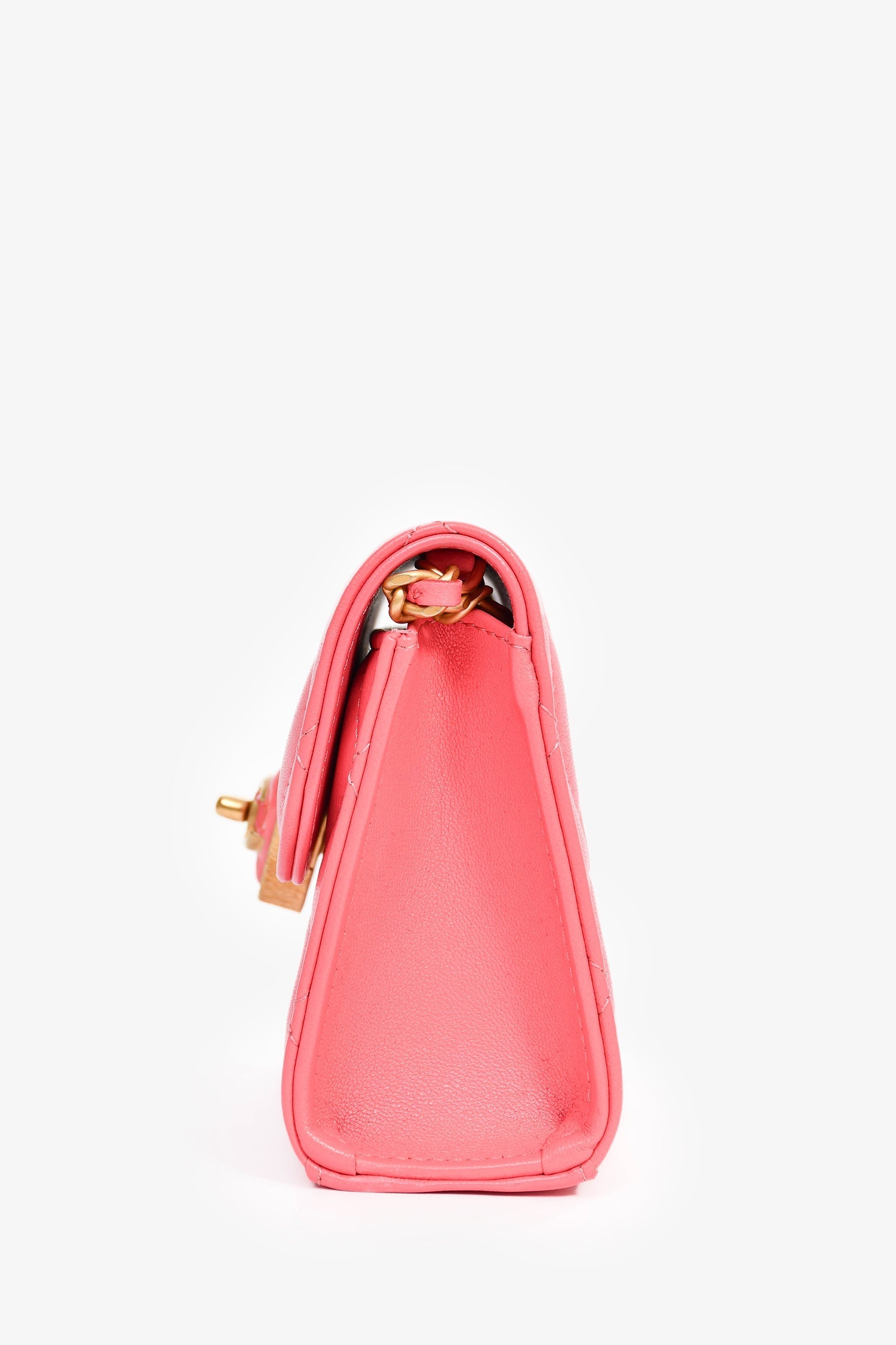 2022+ CH™ Pink Mini Coco Love Flap Bag