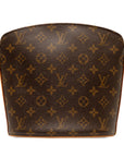 Brown LV Monogram Drouot Crossbody Bag