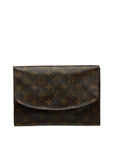 Brown LV Monogram Pochette Rabat 23 Clutch Bag