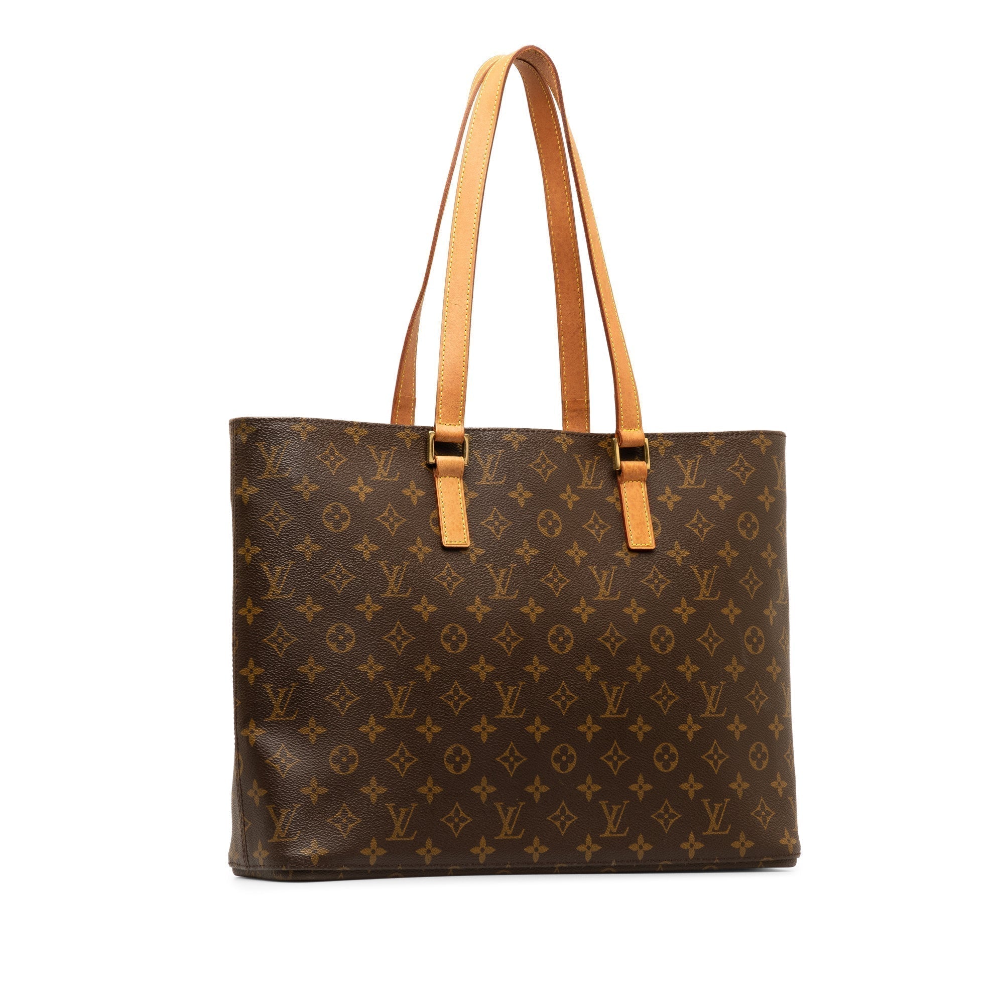 Brown LV Monogram Luco Tote Bag