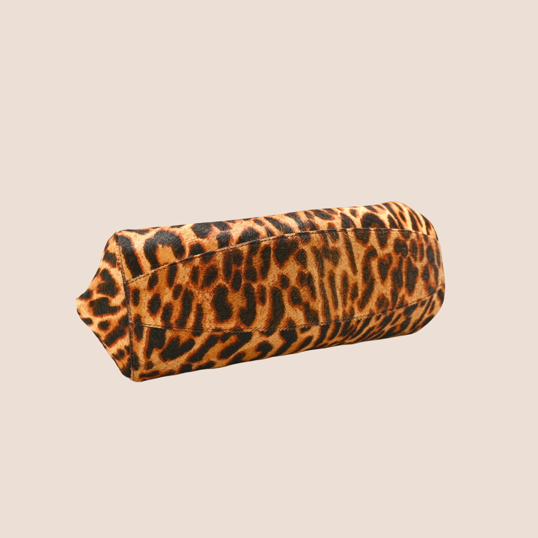 CHRISTIAN D1OR 2004 LEOPARD PRINT DIVA SHOULDER BAG
