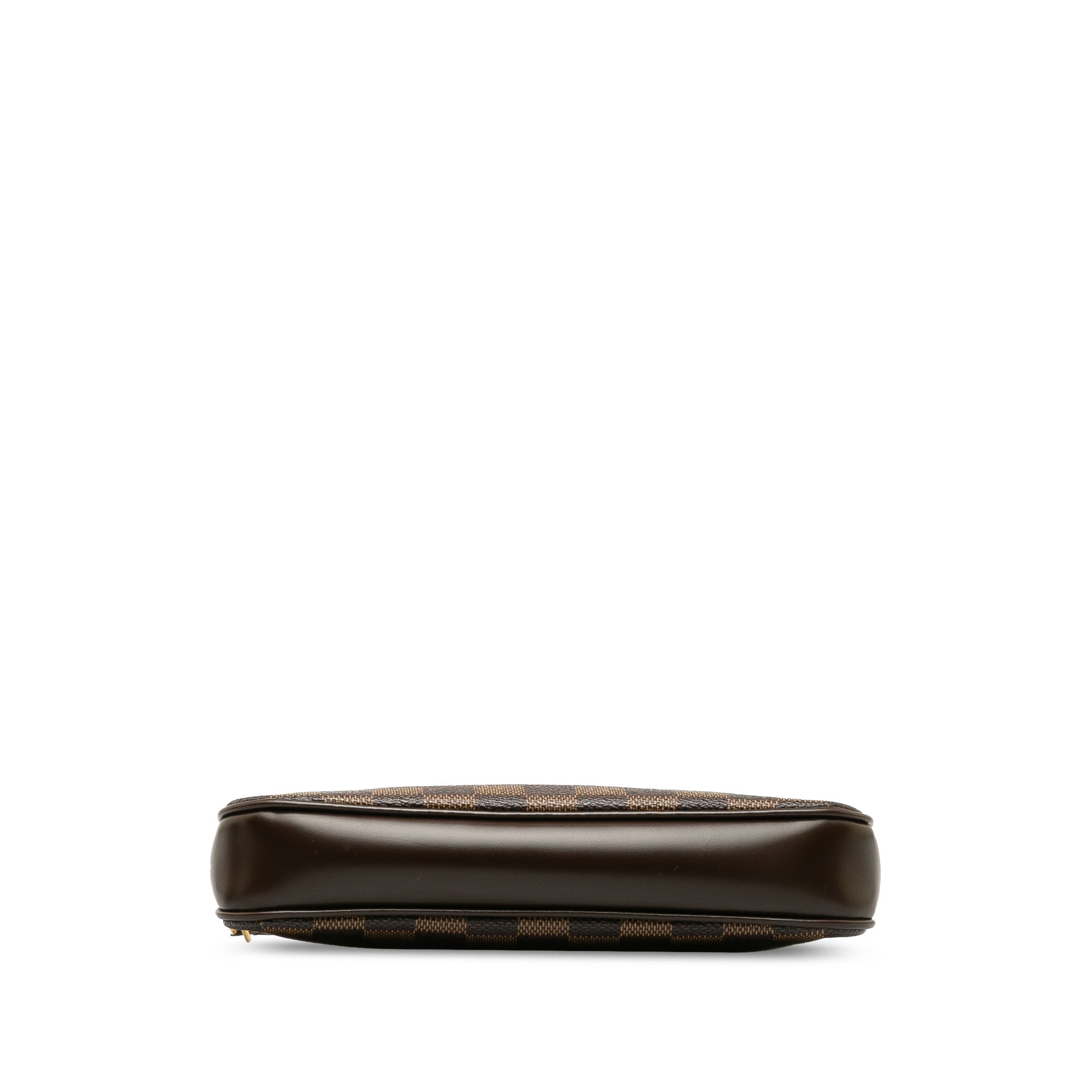 Brown LV Damier Ebene Navona Shoulder Bag