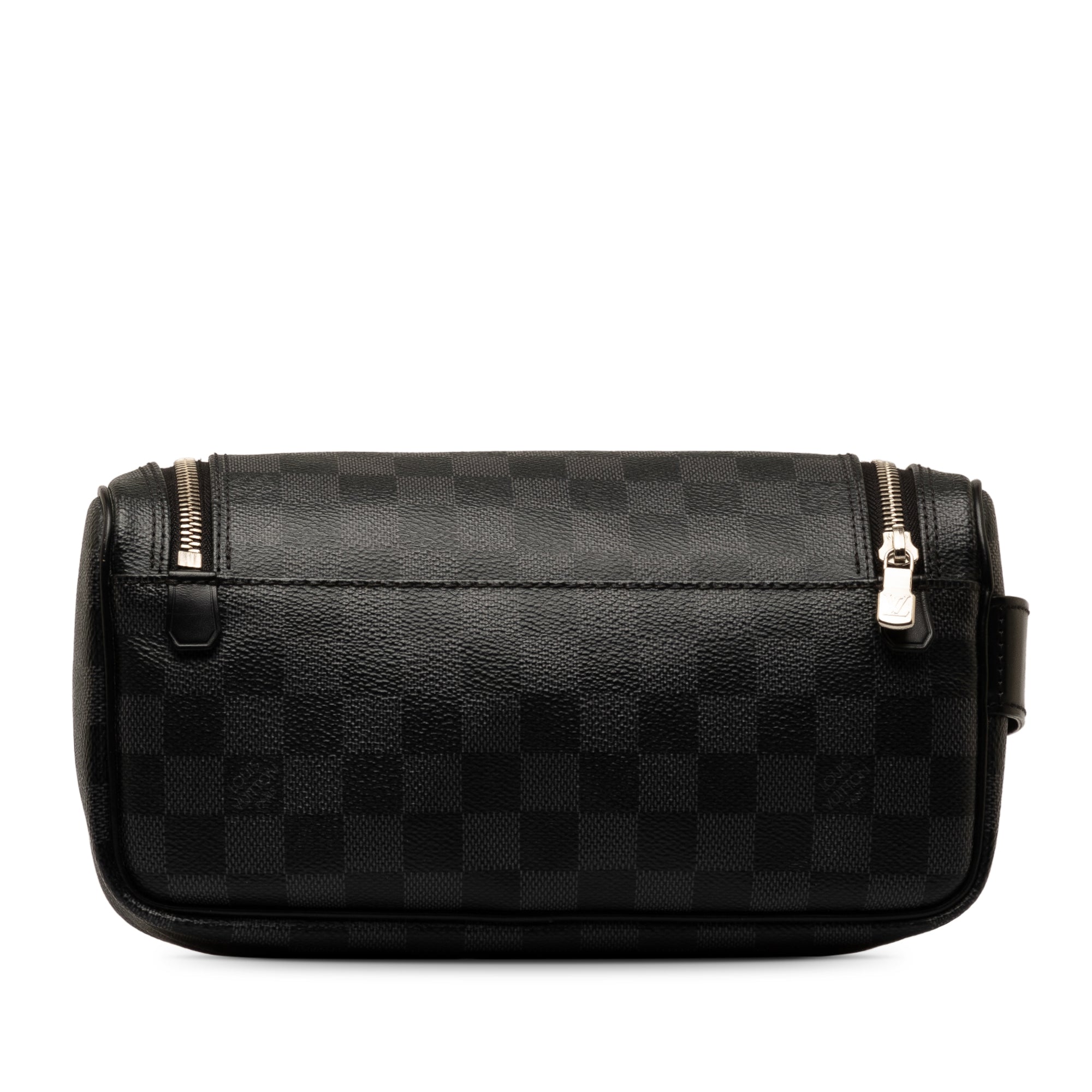 Black LV Damier Graphite Toiletry Pouch