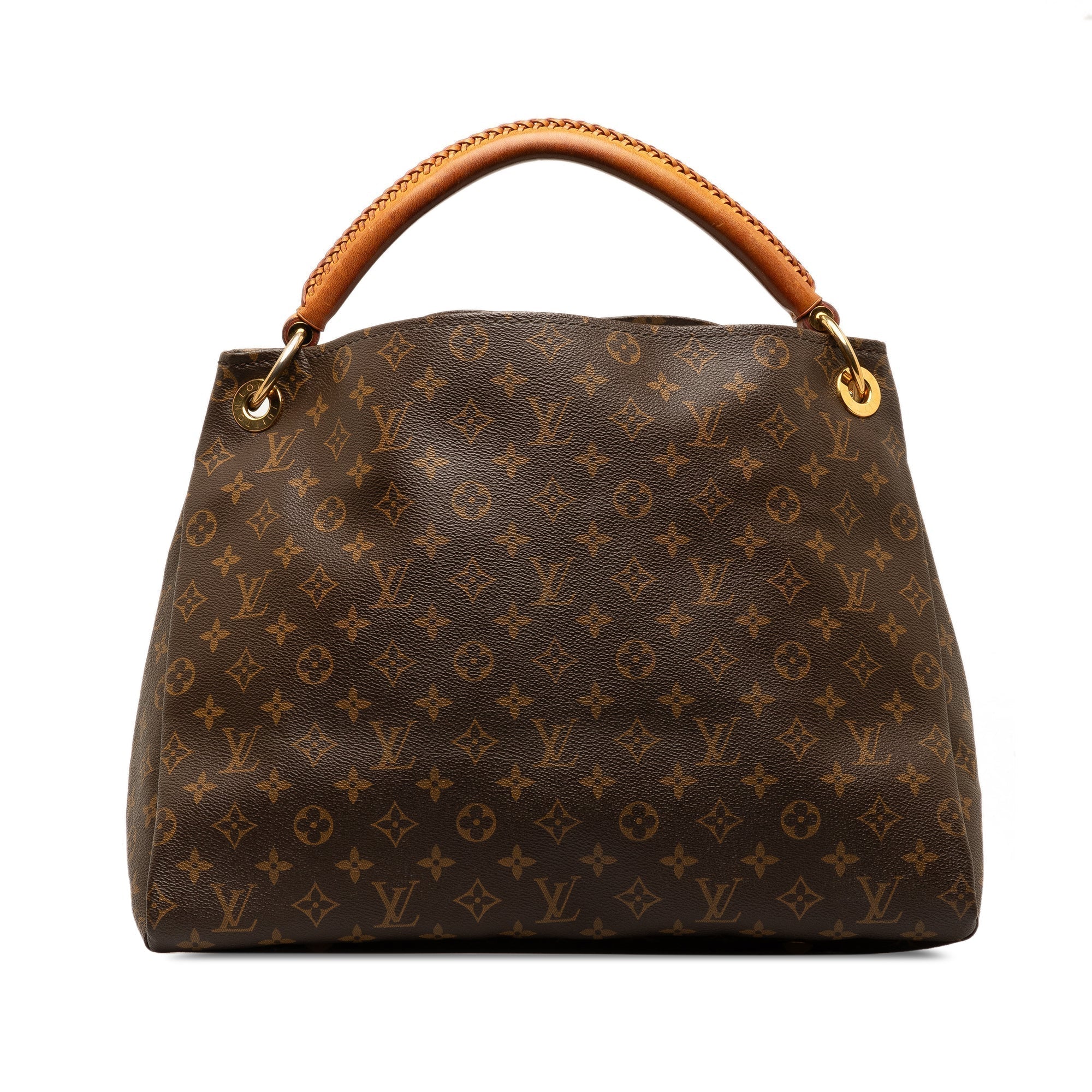 Brown LV Monogram Artsy MM Hobo Bag