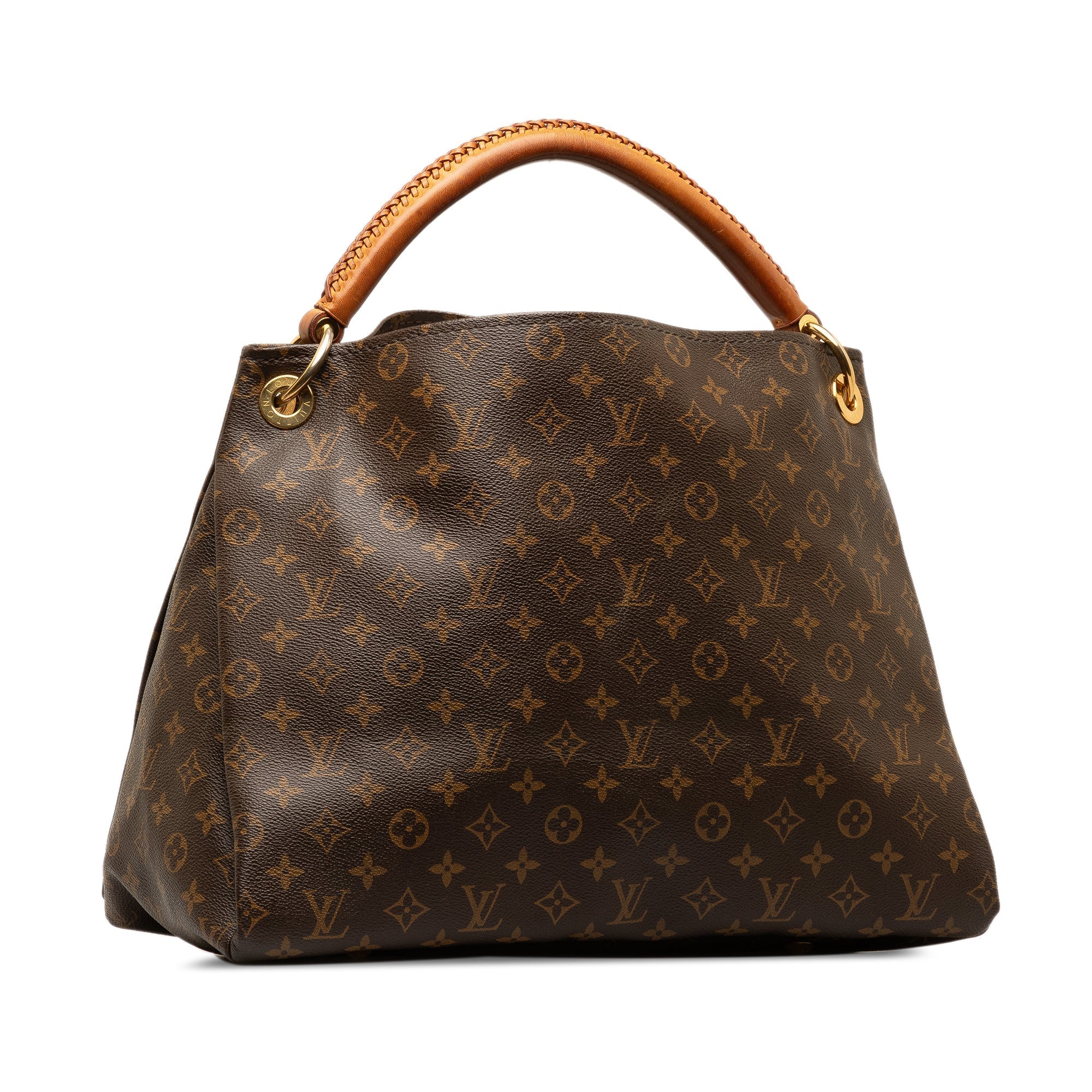 Brown LV Monogram Artsy MM Hobo Bag