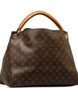 Brown LV Monogram Artsy MM Hobo Bag