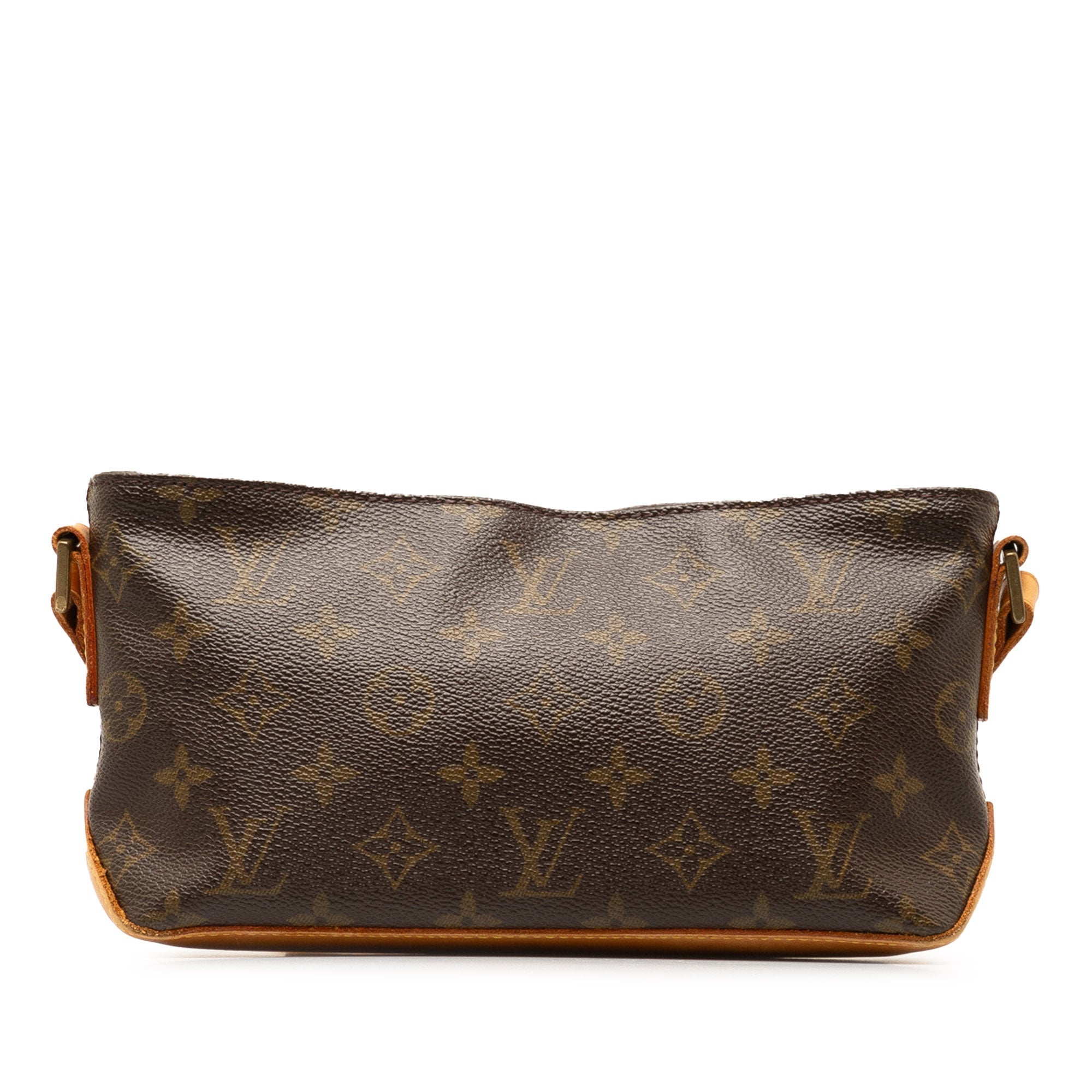 Brown LV Monogram Trotteur Crossbody Bag