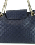 Emily Large GCCIssima Leather Flap Bag
