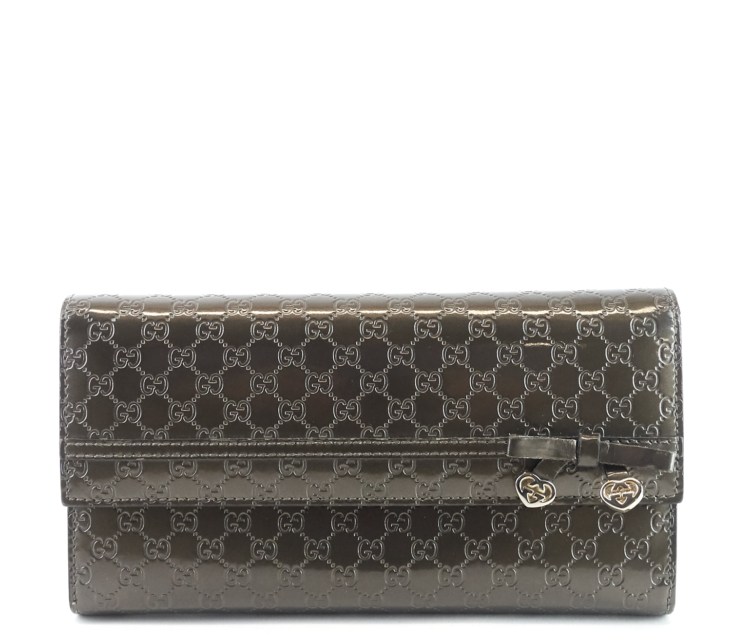Candy Shine MicroGCCIssima Patent Leather Wallet