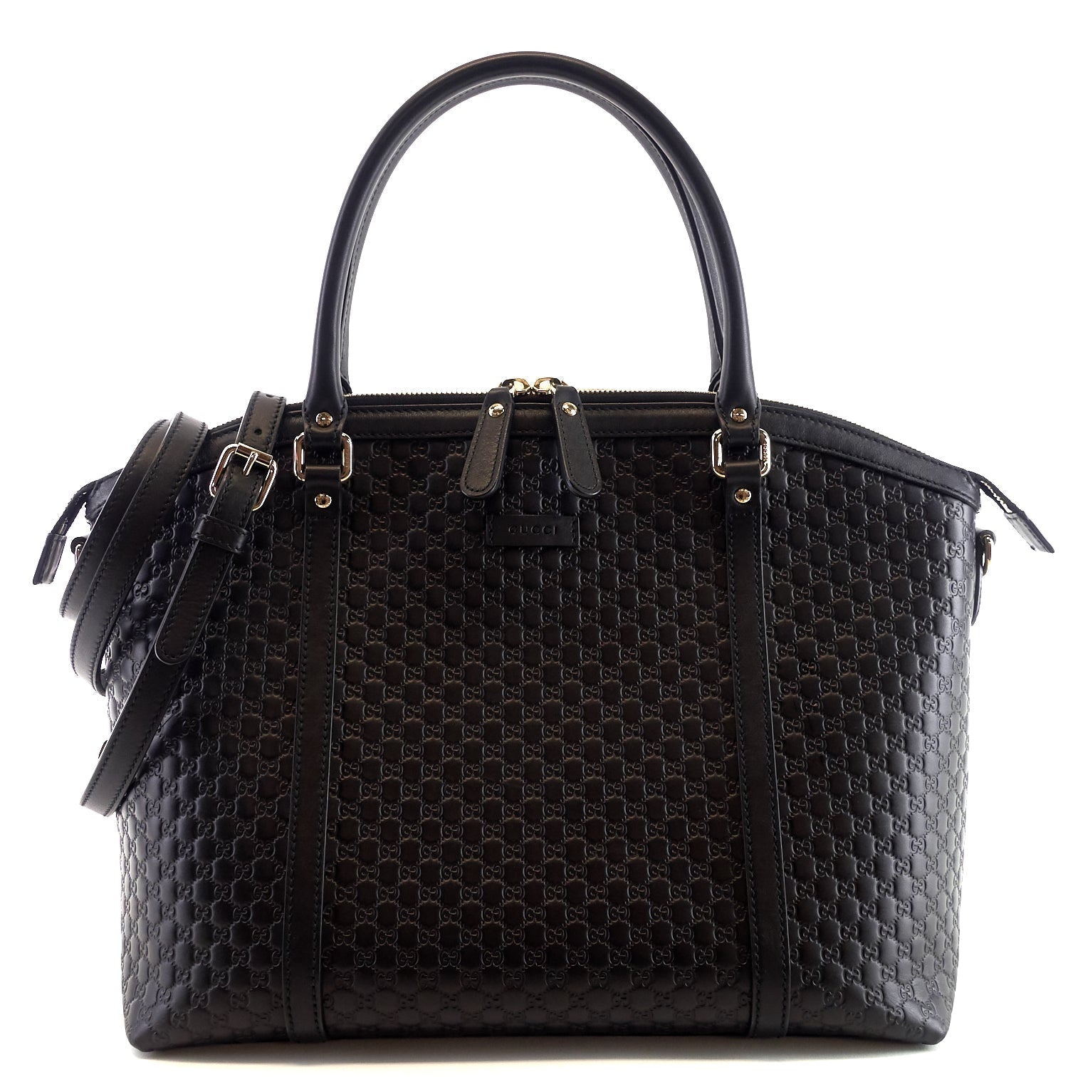 Dome MicroGCCIssima Leather Satchel Bag
