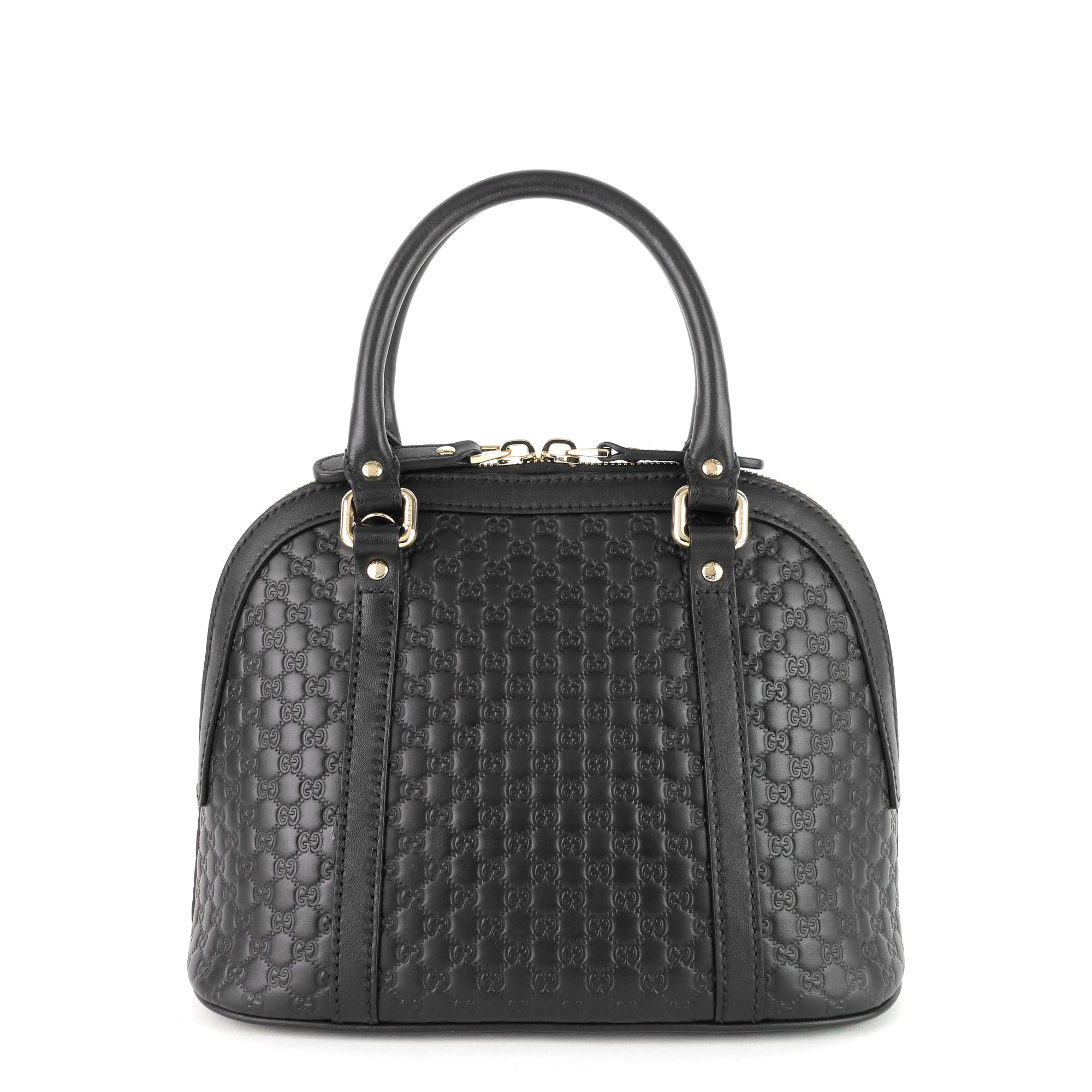 Dome Mini MicroGCCIssima Leather Bag