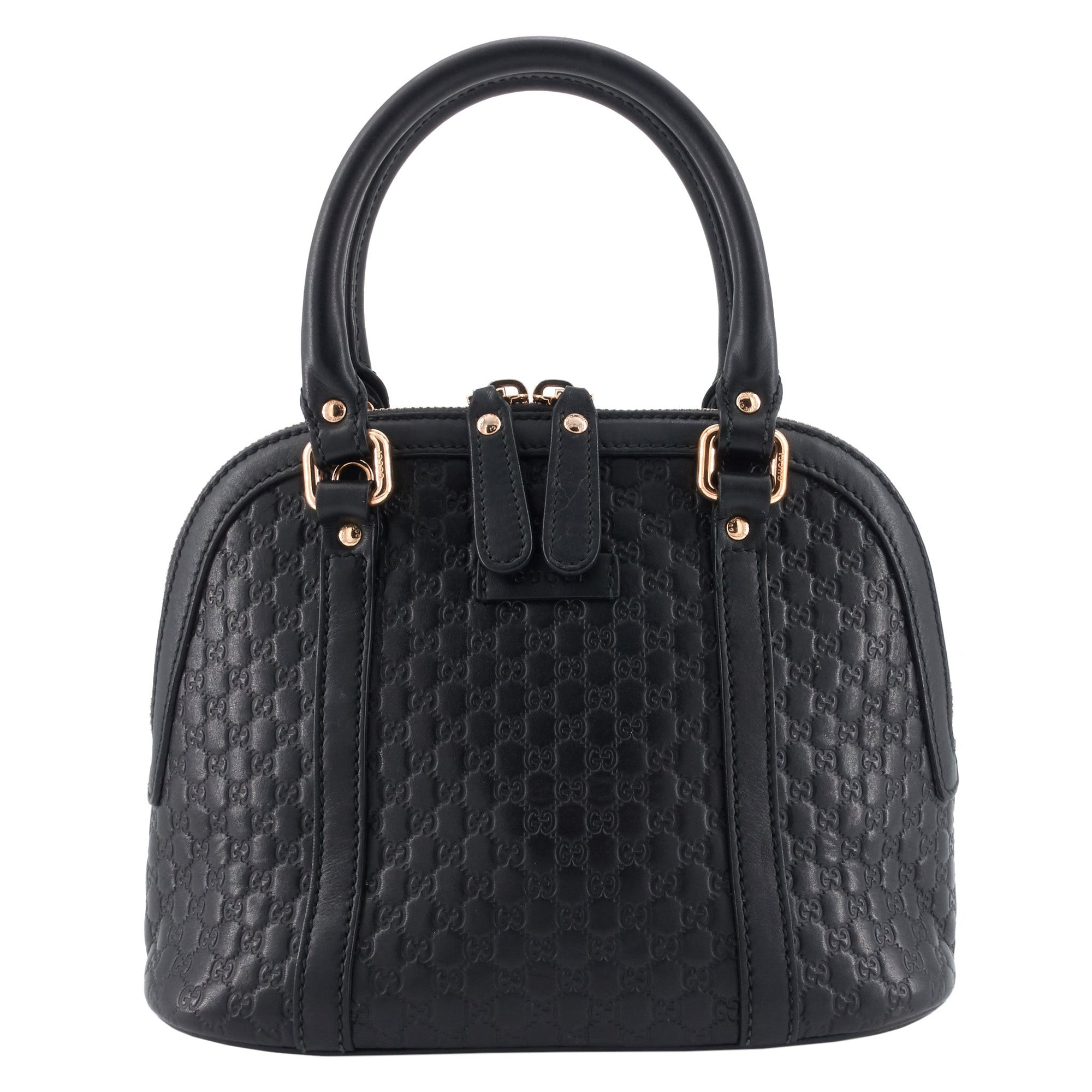 Dome Mini MicroGCCIssima Leather Bag