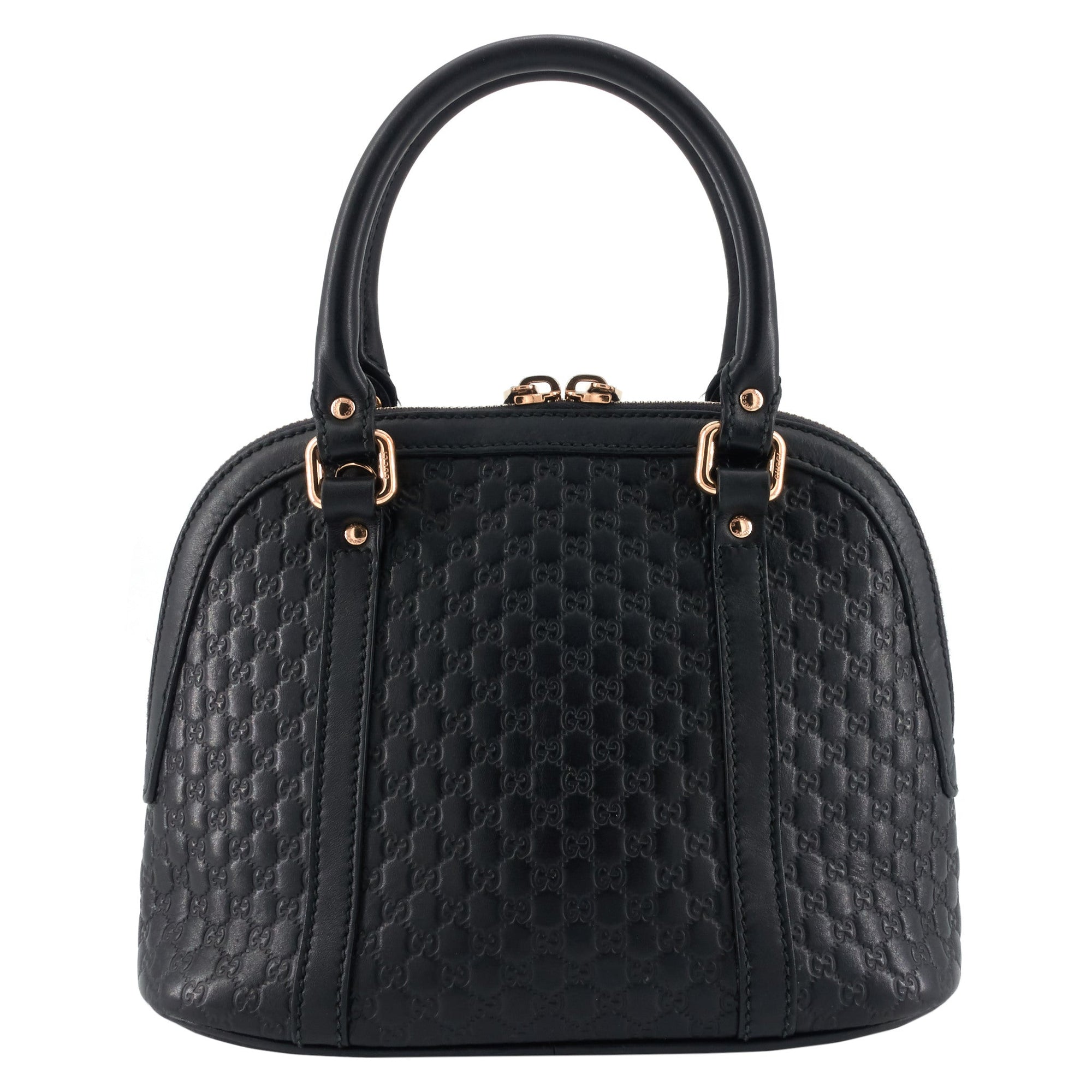 Dome Mini MicroGCCIssima Leather Bag