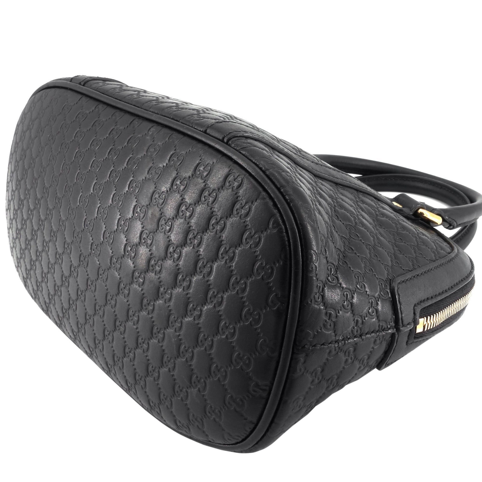 Dome Mini MicroGCCIssima Leather Bag