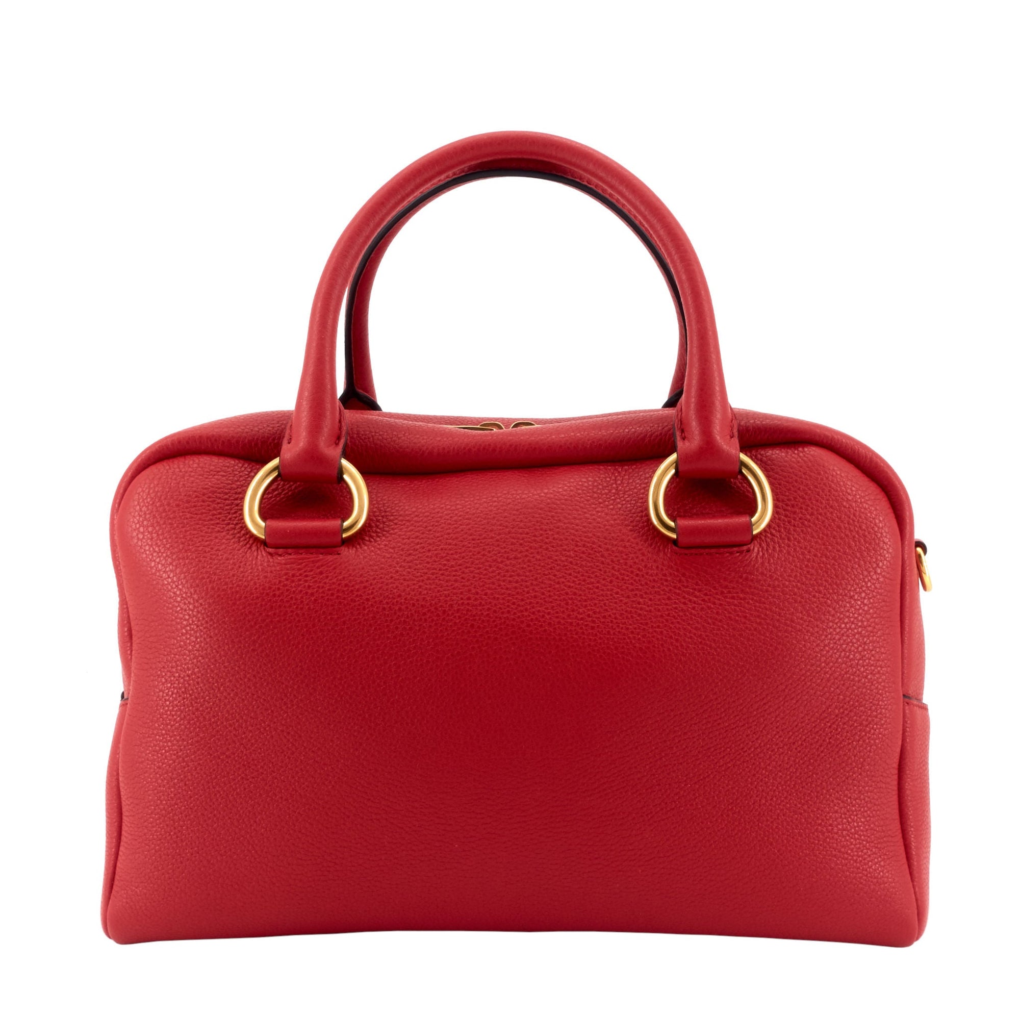 PRD Convertible Bauletto Vitello Phenix Leather Bag