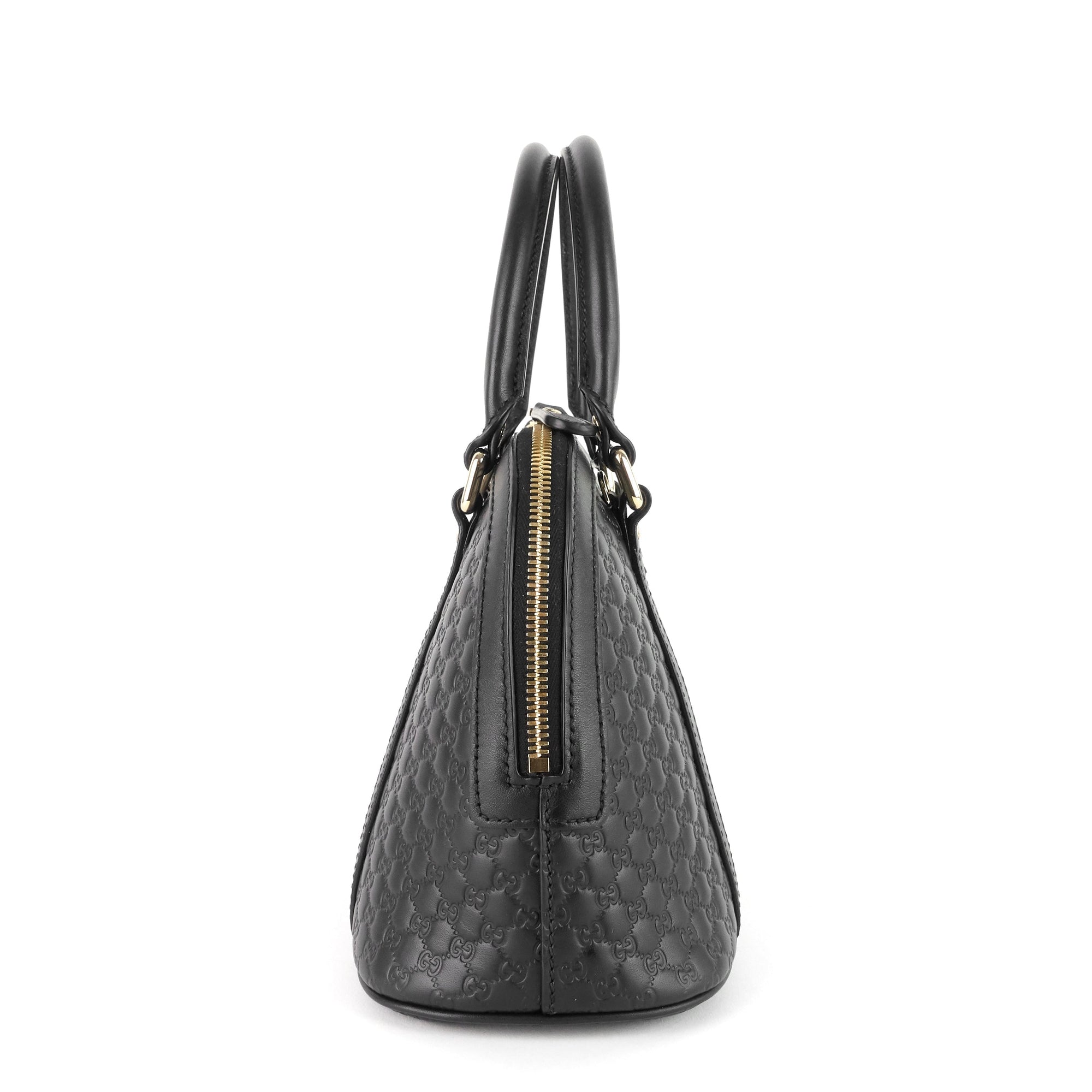 Dome Mini MicroGCCIssima Leather Bag