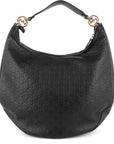 GG Twins GCCIssima Leather Hobo Bag