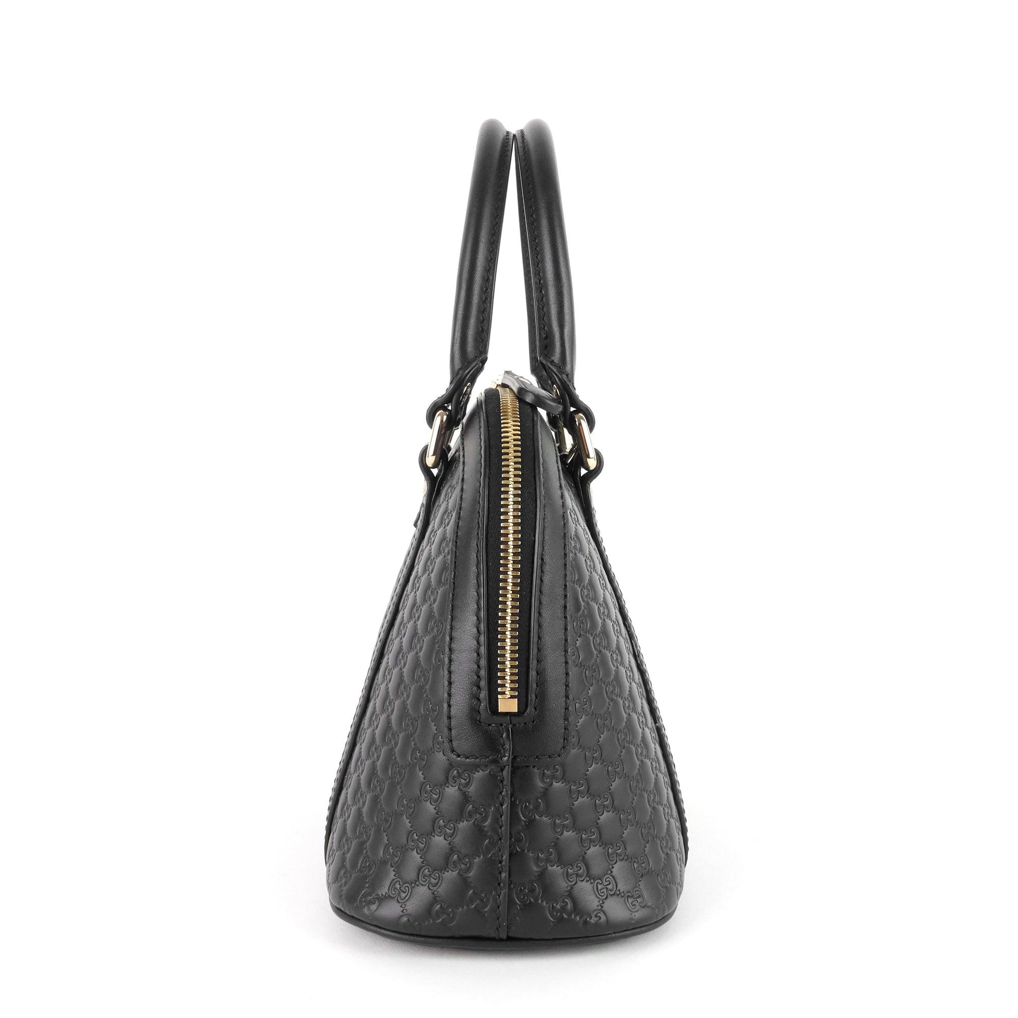Dome Mini MicroGCCIssima Leather Bag
