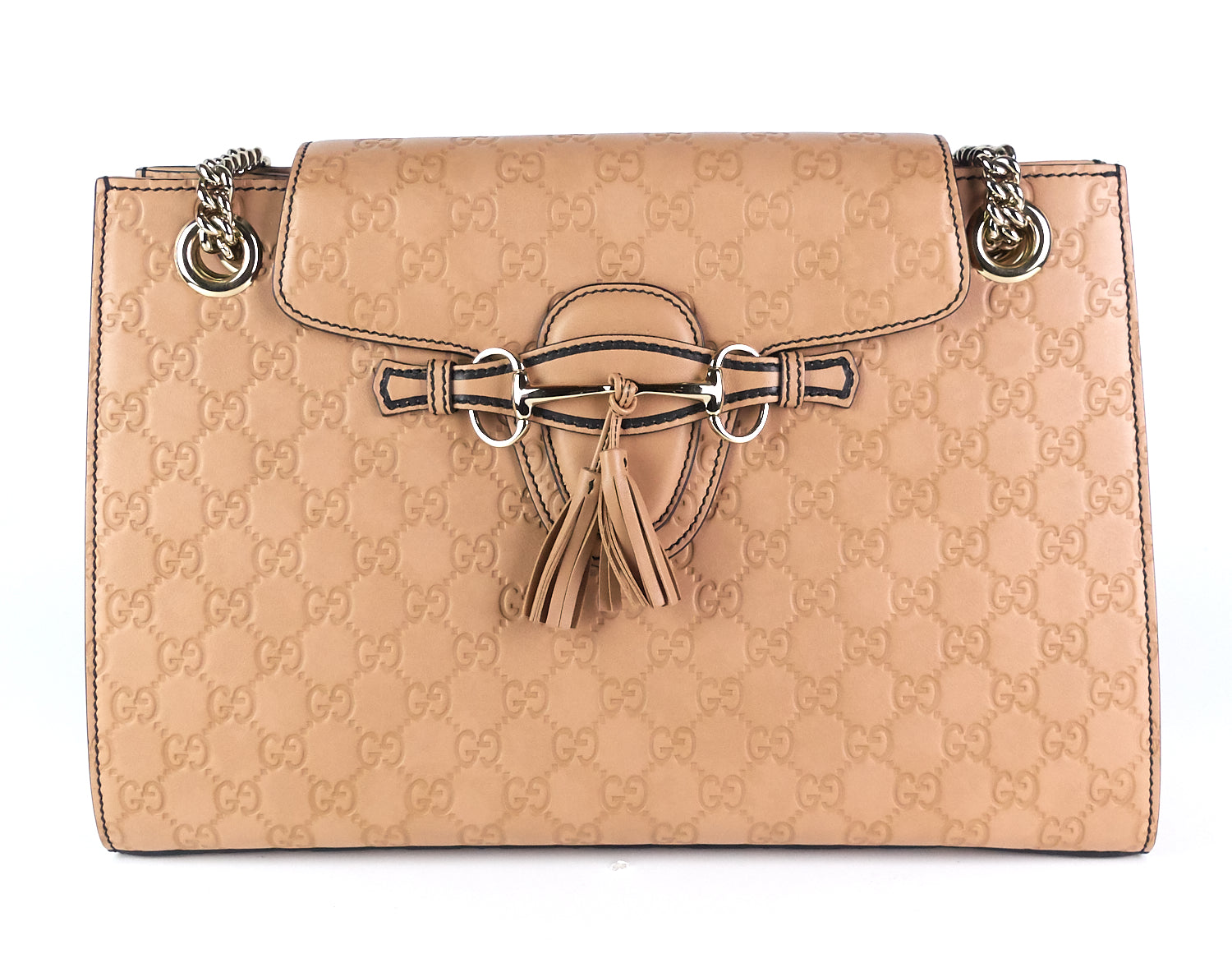 Emily GCCIssima Leather Large Bag