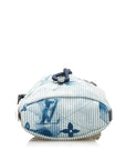 Blue LV Monogram Watercolor Sac Marin BB Bucket Bag