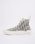 Christian D1OR B23 High-tops White / Black Oblique Canvas EU 38 UK 5