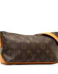 Brown LV Monogram Trotteur Crossbody Bag