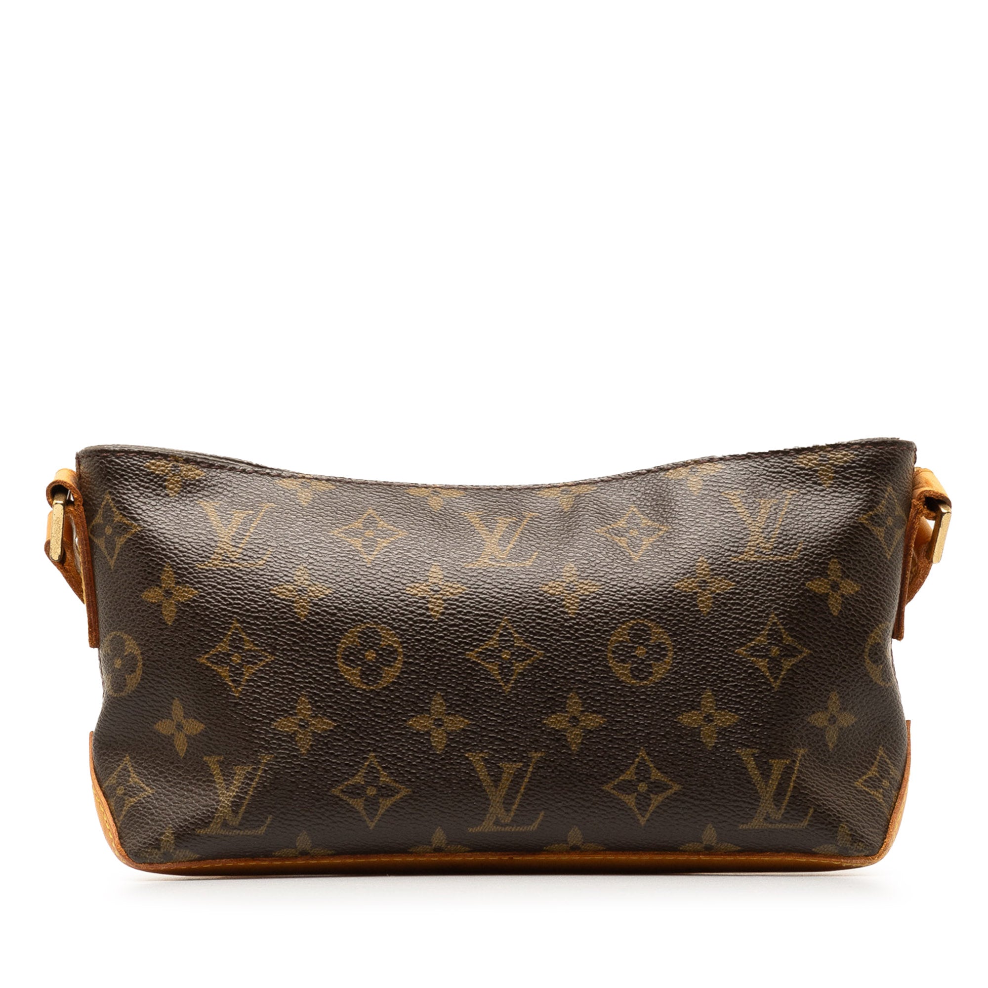 Brown LV Monogram Trotteur Crossbody Bag