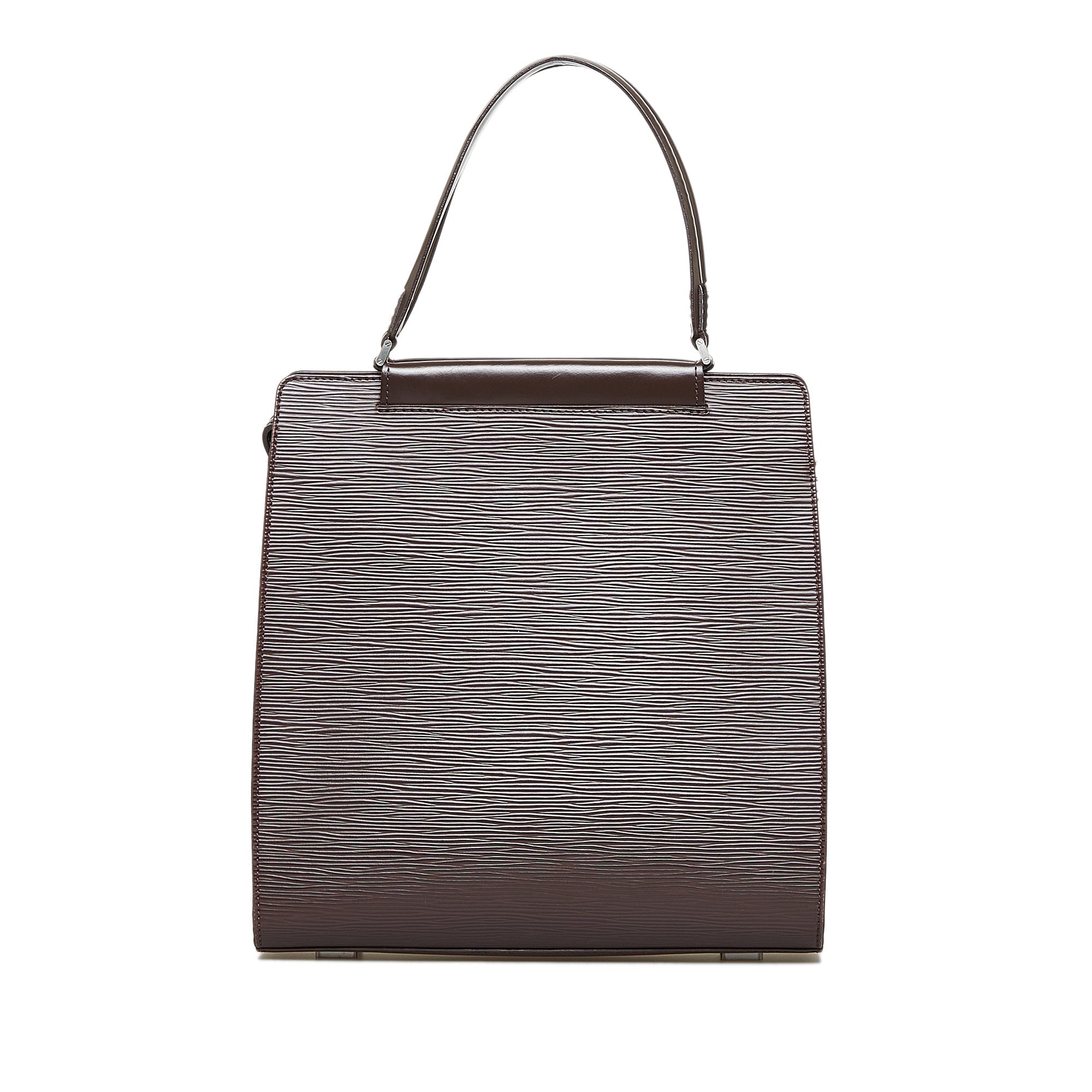 Brown LV Epi Figari MM Tote Bag