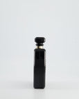 *COLLECTORS* CH Black and Glittered Gold Glittered Plexiglass Perfume Bottle with Pearl Detail