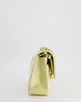 *RARE* CH Lemon Sobert Shimmer Medium Classic Double Flap Bag in Iridescent Calfskin Gold Hardware  RRP ¬£8,530