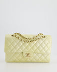 *RARE* CH Lemon Sobert Shimmer Medium Classic Double Flap Bag in Iridescent Calfskin Gold Hardware  RRP ¬£8,530