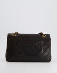 *FIRE PRICE* CH Vintage Brown Medium Classic Double Flap Bag in Lambskin Leather with 24K Gold Hardware