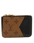 Brown LV Monogram Reverse Romy Card Holder
