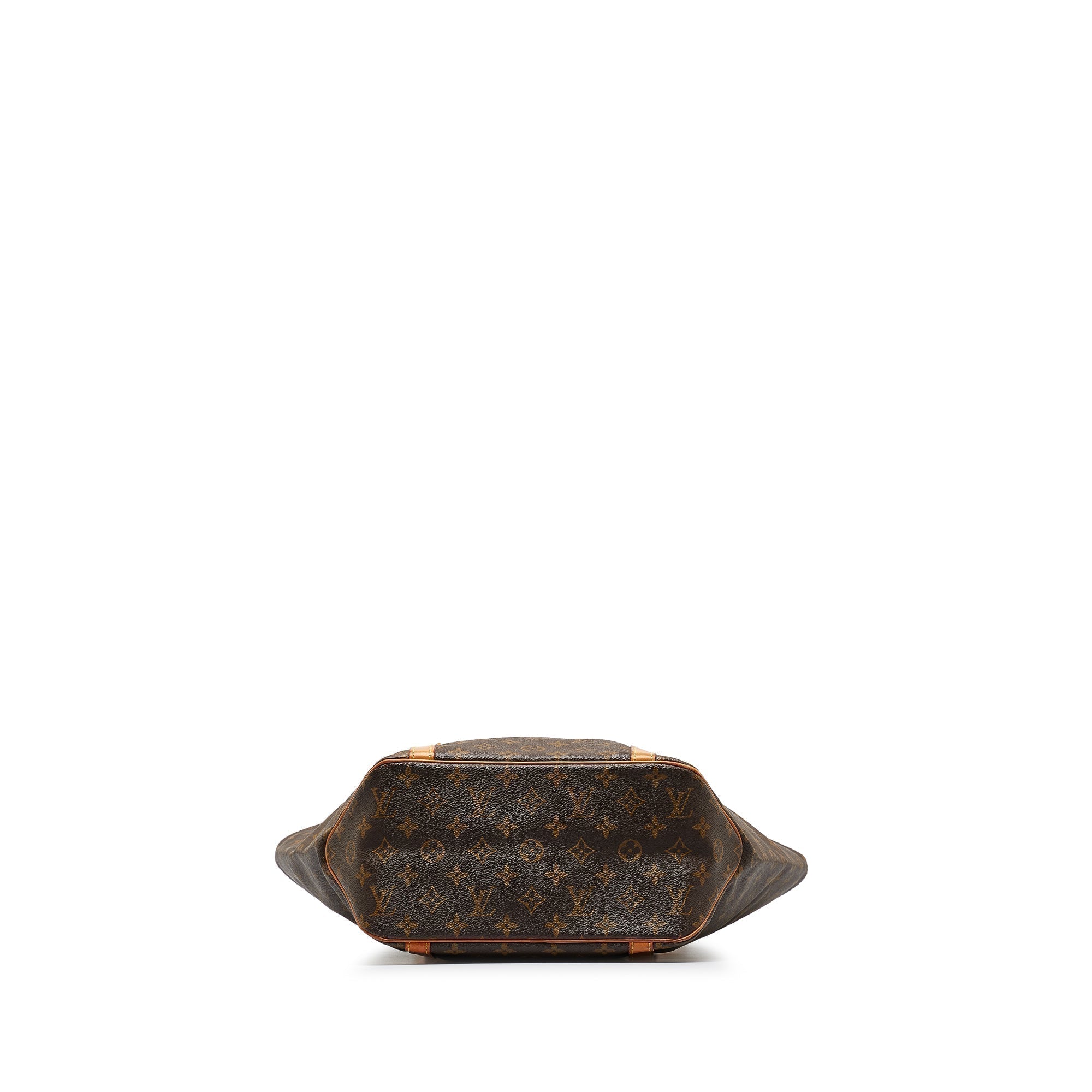 Brown LV Monogram Sac Shopping Tote Bag
