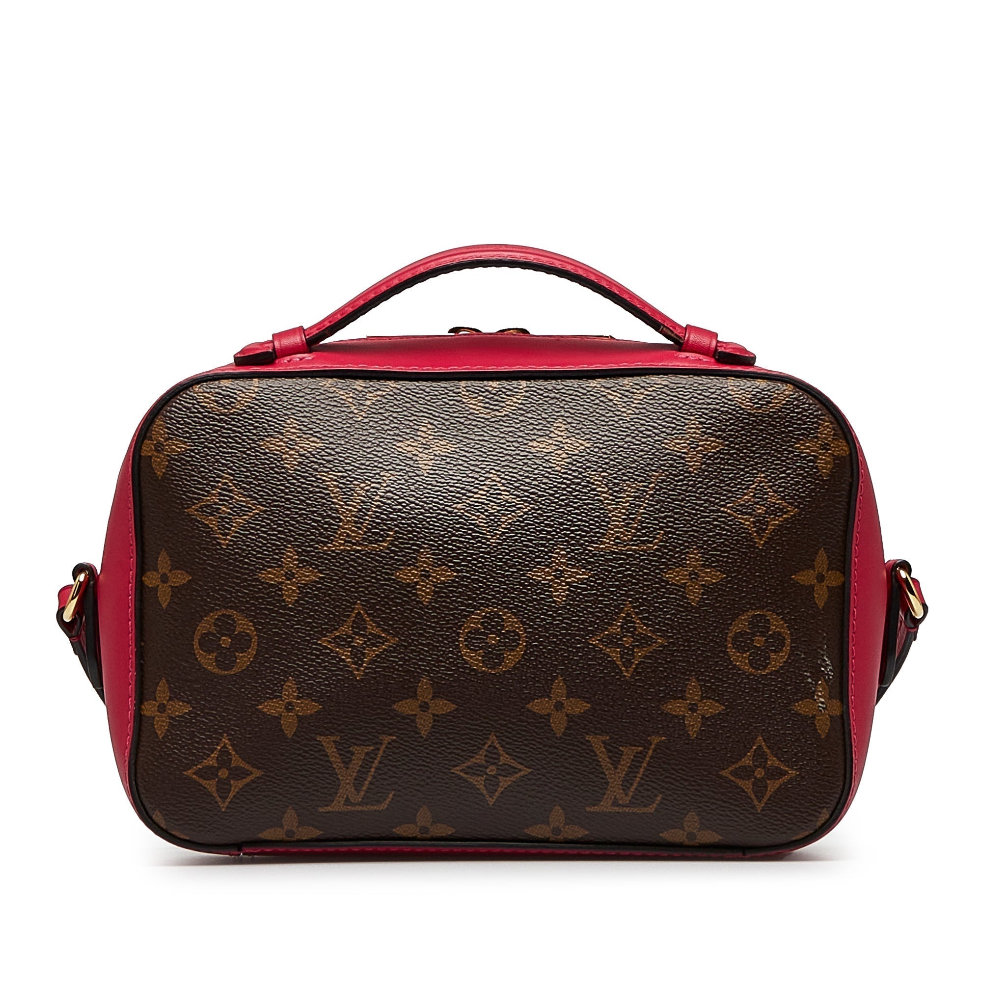 Brown LV Monogram Saintonge Satchel